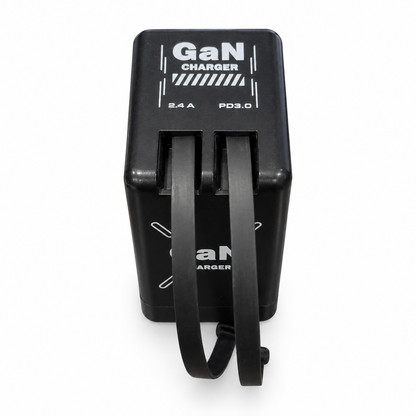 VoltFusion retractable charger with built-in cables for iPhone and Android
