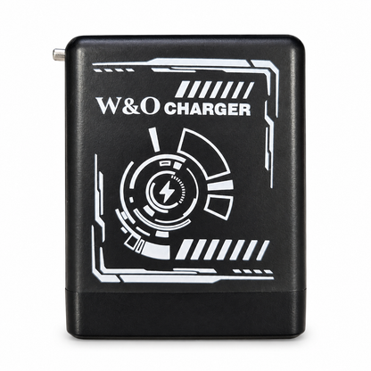 VoltFusion 2-in-1 GaN wall charger, tangle-free charging