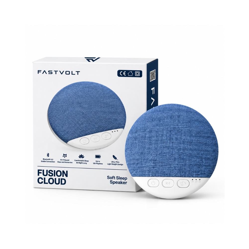 Fusion Cloud Bluetooth pillow speaker for sleeping by FastVolt