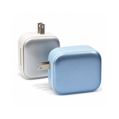 VoltFusion Pro charger with foldable plug for travel